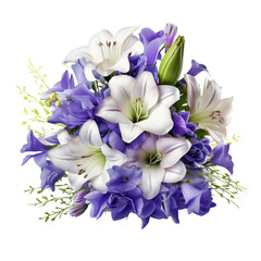 Flower - decorative.Purple.Bellflower: Unwavering love