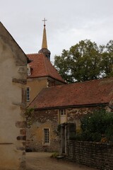 Fototapeta premium Old village in Epoisses, France 