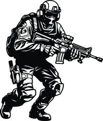 Elite Commando Soldier Special Force