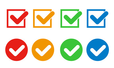 チェックボックス　マーク　アイコン　セット	