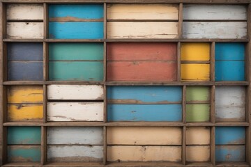 Vintage Wood Backgrounds & Frames