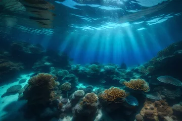 Fototapeten coral reef © Anoo