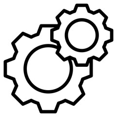 Configuration Icon Element For Design