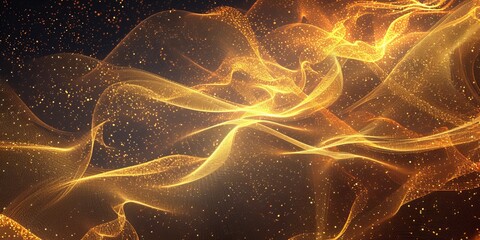 abstract technology particles mesh background