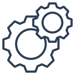 Configuration Icon Element For Design