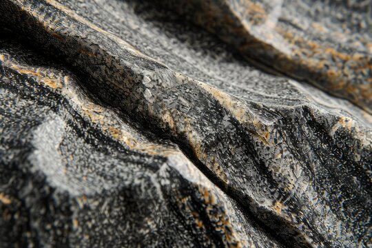 Detailed close-up image of weathered granite formation showcasing the intricate textures and patterns shaped by time's touch and influence
