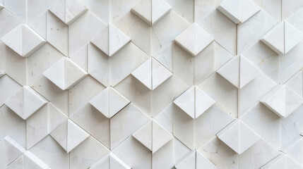 Fototapeta premium Random geometric rhombus pattern