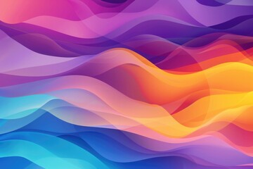 Multicolored rainbow gradient color background  smooth blend  abstract vector illustration. - obrazy, fototapety, plakaty