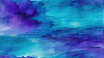 Fototapeta na wymiar abstract purpleblue sea and misty textured wallpaper background