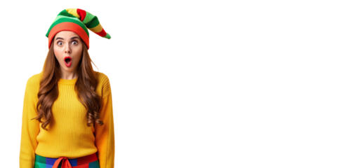 April Fools' Day Prankster with Funny Expression, laughter, fun, joy, happiness 