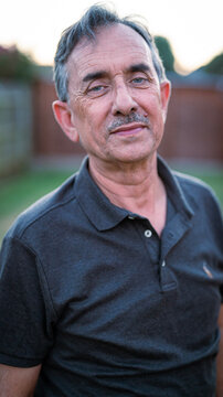portrait of senior man