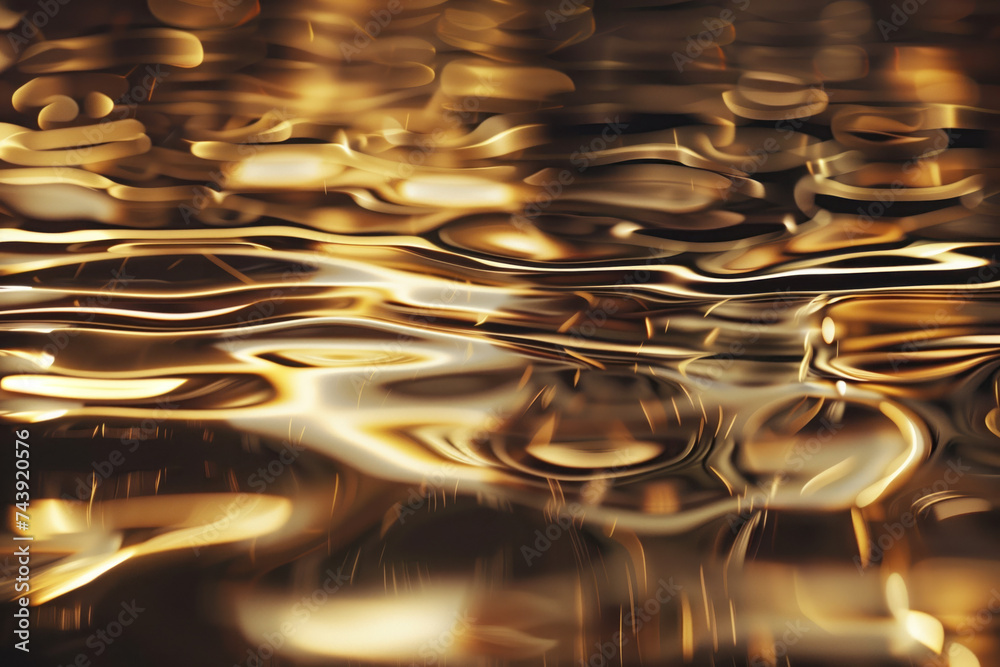 Poster abstract background with reflections and caustics. futuristic background image. created with generat