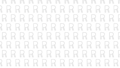 R alphbet Stylish texture in black color. Seamless linear pattern. Seamless background pattern of small line. Vector illustration. Outline thin line style doodle design