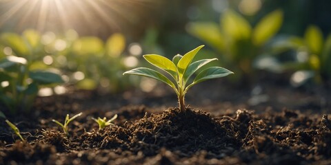 Plant in the garden