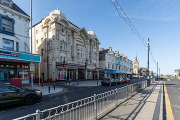 Llandudno north Wales united kingdom 01 August 2022 The Palladium was previously a theatre in Llandudno , The front of the Palladium public house now a wetherspoons