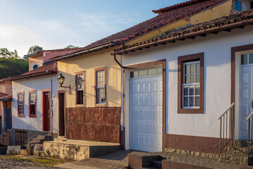 Typical Simple Houses on Santo Antonio Street