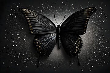 black  butterfly