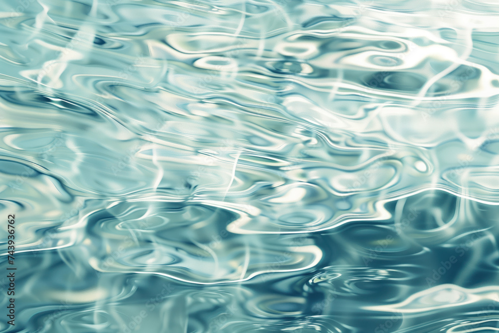 Poster abstract background with reflections and caustics. futuristic background image. created with generat