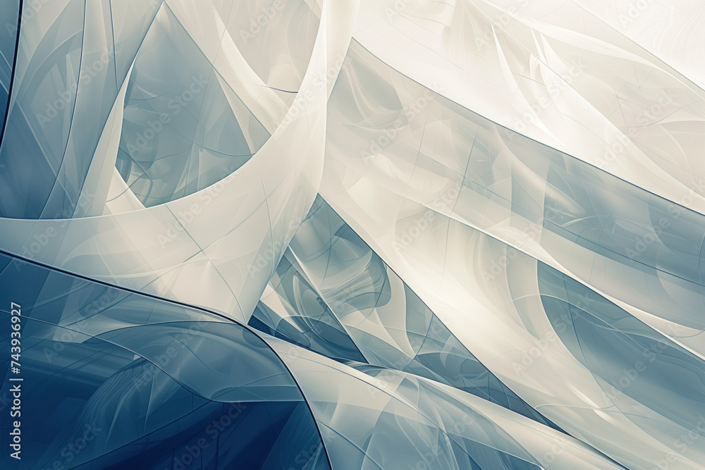 Poster abstract background with reflections and caustics. futuristic background image. created with generat