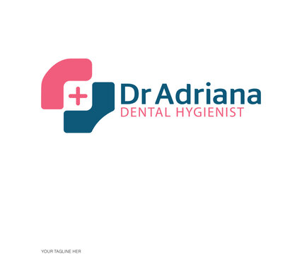 dental hygienist logo design, Medical logo