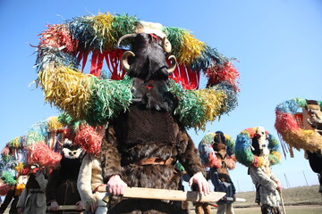 People called Kukeri parade in masks and ritual costumes, perform ritual dances to drive away evil...