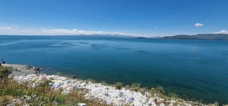 lake sevan in armenia 