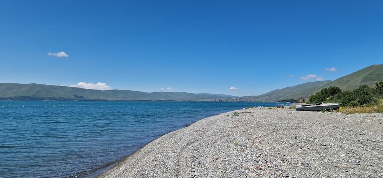 lake sevan in armenia 