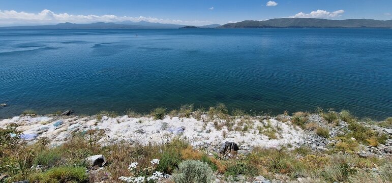 lake sevan in armenia 