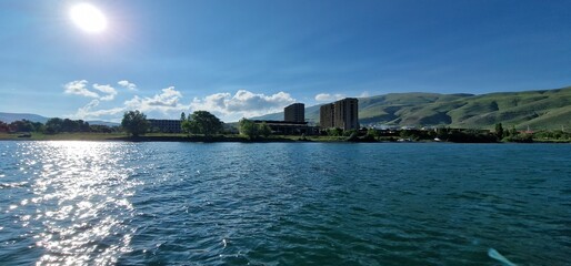 Fototapeta premium lake sevan in armenia 