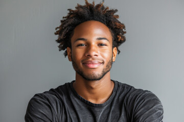Fototapeta premium happy black young man
