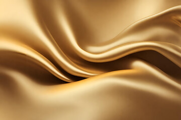 Fototapeta premium Abstract gradient smooth Blurred silk Gold background image