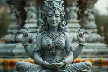 Lakshmi, Hindu goddess of wealth and good fortune