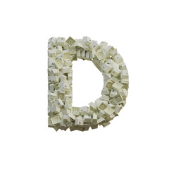 Computer Keyboard 3D Alphabet PNG Letters