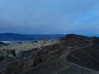 clouds over the mountains