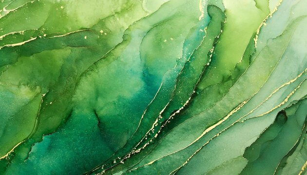 abstract background green hand painted texture watercolor splashes drops of paint paint strokes light monochrome color the texture of stone marble for backgrounds wallpapers covers
