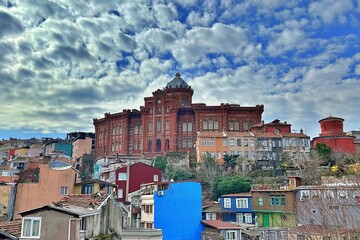 Phanar Greek Orthodox Collage  in Fener district of Istanbul, Turkey.