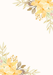 pastel watercolor flower background