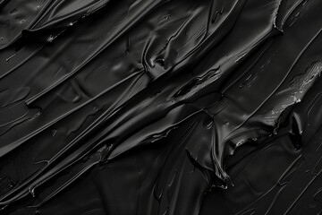 thick black latex paint background - obrazy, fototapety, plakaty