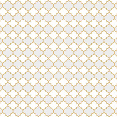 Arabic pattern background. Islamic ornament vector. Traditional Arabian geometry.