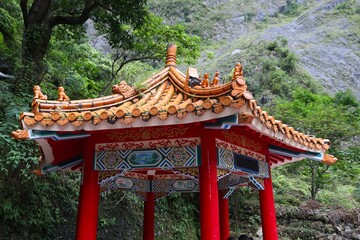 Taiwan landmarks - Taroko Eternal Spring Changchun Shrine