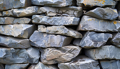 stack of rocks, made of bedrock and cobblestone, serves as a natural flooring and building material