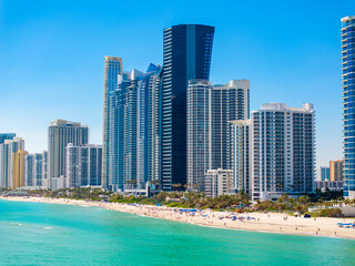 Luxury beachfront condominiums in Miami Sunny Isles Beach