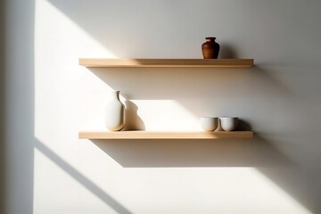 empty shelf with shelves
