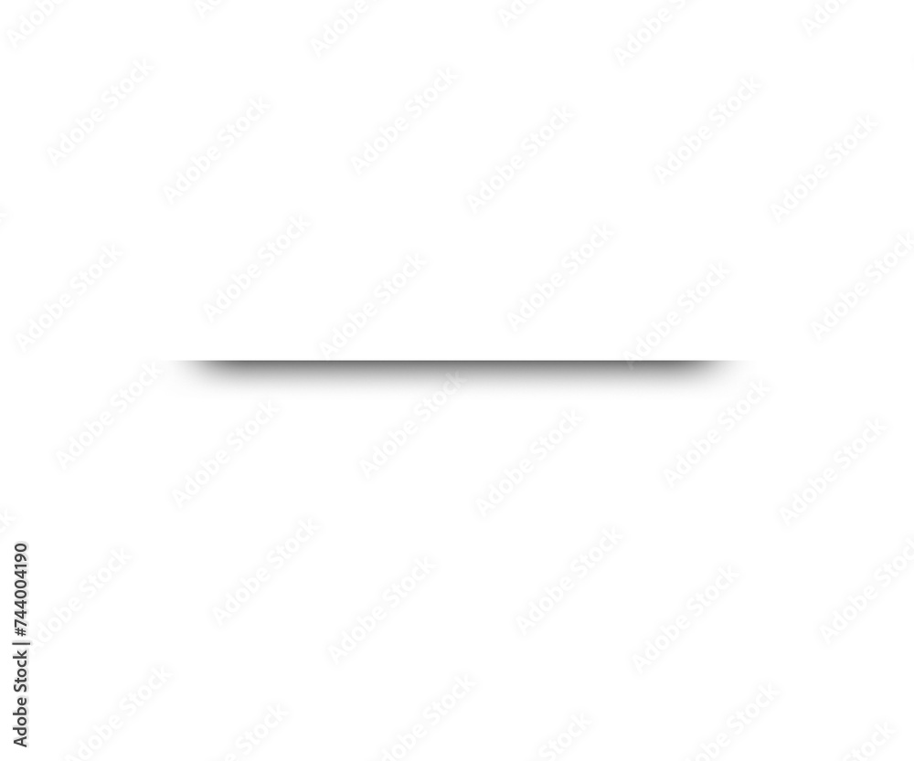 Aufkleber realistic shadow effect on transparent background