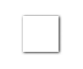 Black transparent frame square shadow effect for design 