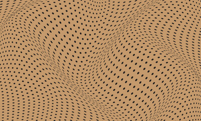 Fototapeta na wymiar abstract geometric dot wave pattern vector illustration.