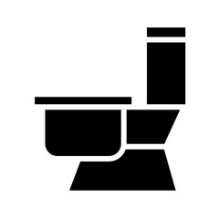 Machine Service Toilet Glyph Icon