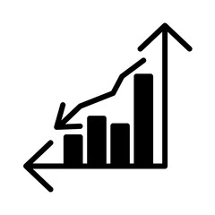 Monitoring Analysis Data Glyph Icon