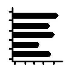 Analytics Business Data Glyph Icon