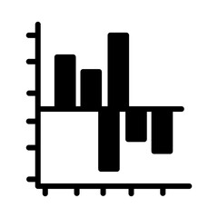 Analytics Business Data Glyph Icon